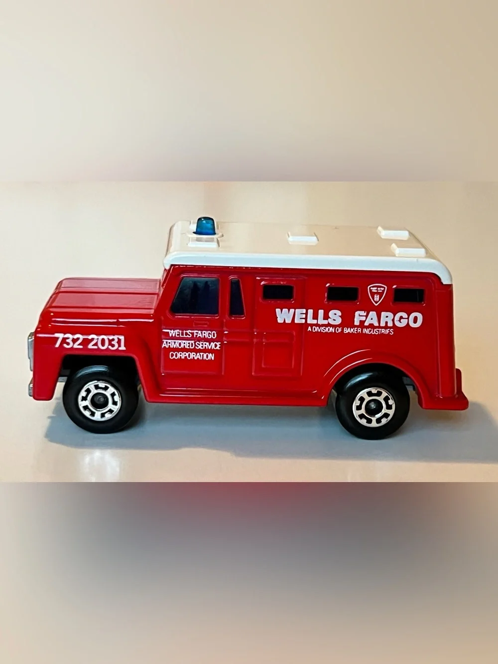 Vintage Matchbox Superfast 1978 No. 69 Wells Fargo Armored Truck Lesney